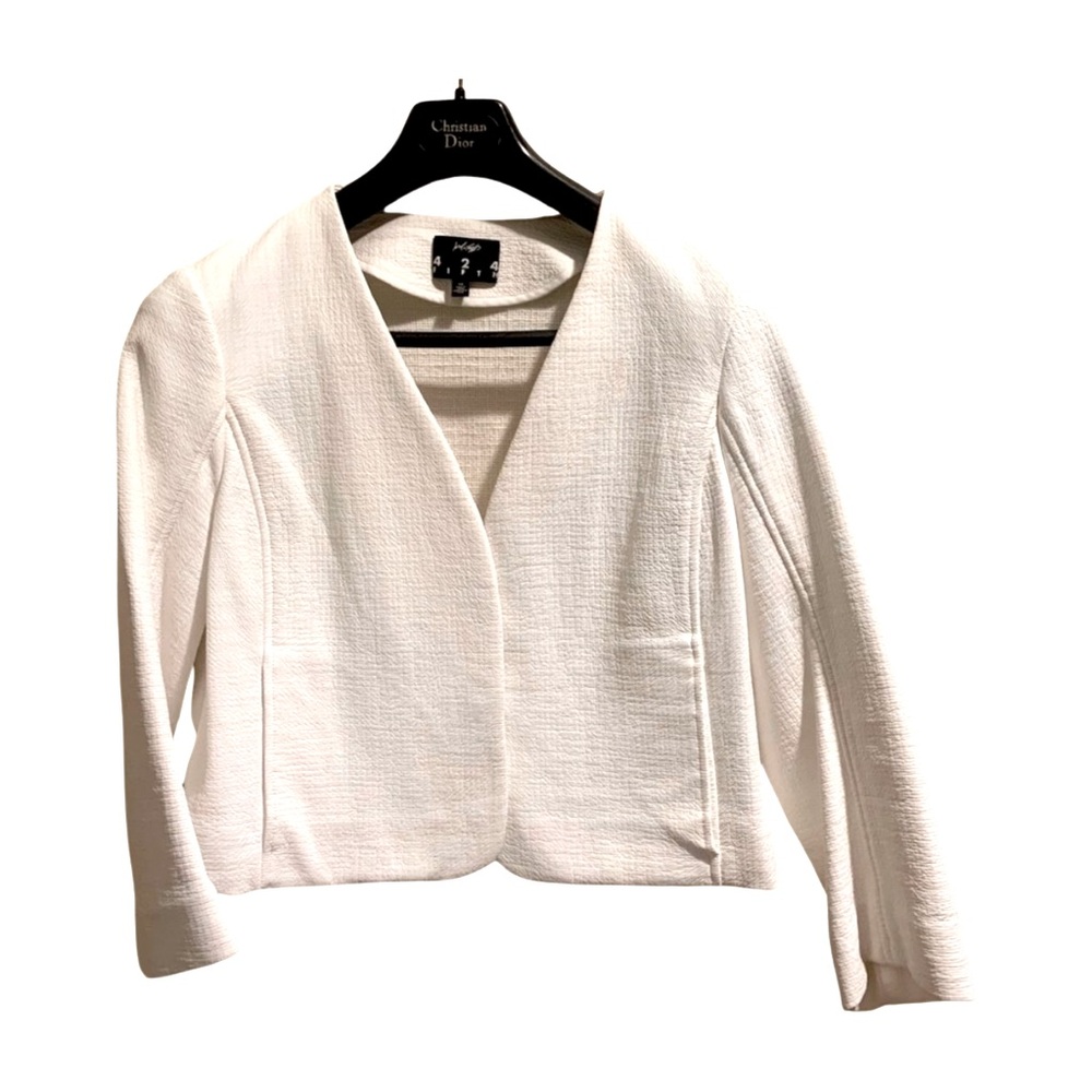 Lord and Taylor 424 Fifth White Jacket